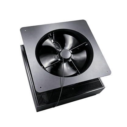 12" Solar Roof Vent Fan,40W Dual Power Attic Exhaust Fan with 3-Speed Remote & 25°C Auto Start,1200 CFM,MPPT Controller Solar Ventilator image 11