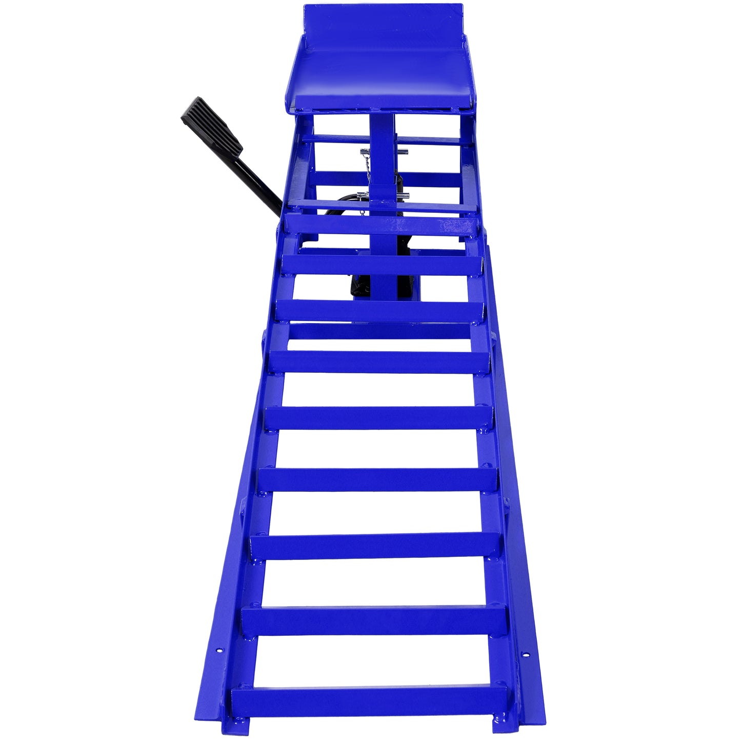 Auto Car Truck Service Ramps Lifts with Pedal, Garage Car Lift Hydraulic Ramps 5 Ton,Automotive Hydraulic Lift Repair Frame Lift(2 Pack) blue image 6