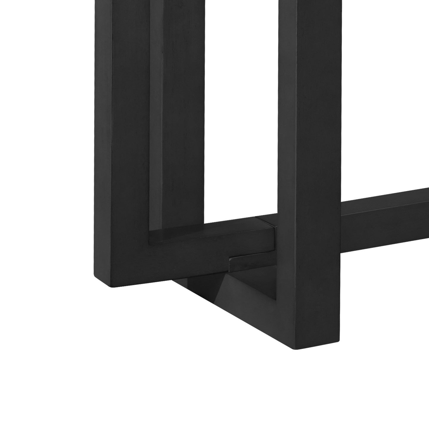 59" Narrow Console Table - MDF Entryway Sofa Table for Hallway, Living Room, Foyer with Space-Saving Design image 5