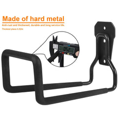 Metal Garden Hose Holder - Heavy Duty Hose Hanger Wall Mounted Water Hose Holder for Outside Yard, Sturdy Hose Reel Hose Hooks for Water Hose