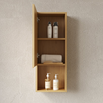 MITCH bathroom cabinet Corolla Oak woodgrain detail