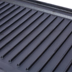 Pre-Seasoned Cast Iron Reversible Rectangular Grill/Griddle, Black,20inch x 10inch