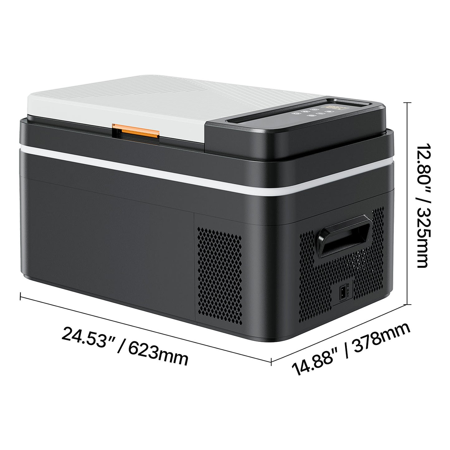Car Refrigerator, DC 12/24V AC100-240V Compressor Electric Cooler, -4°F to 68°F Car Fridge with APP Control, 23 QT Cars Freezer for RVs, Campsites, Boats, Camping, Fishing, 45W Portable Freezer image 11