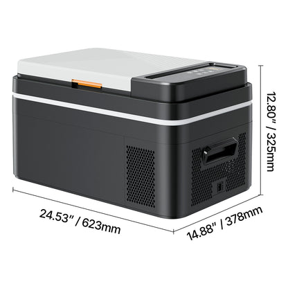 Car Refrigerator, DC 12/24V AC100-240V Compressor Electric Cooler, -4°F to 68°F Car Fridge with APP Control, 23 QT Cars Freezer for RVs, Campsites, Boats, Camping, Fishing, 45W Portable Freezer image 11