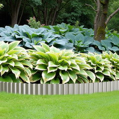 Corrugated Garden Edging 8x120 Inch - Durable Metal Edging Strips