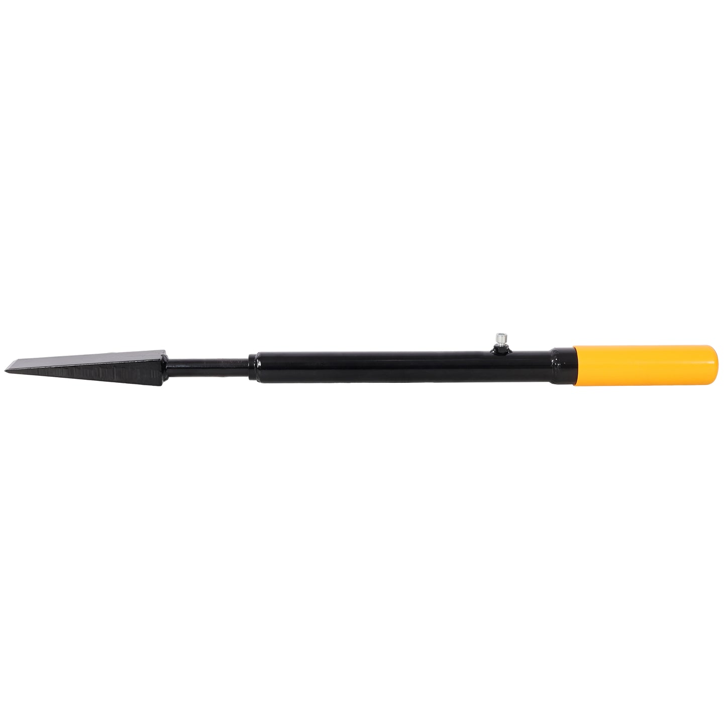 Manual Log Splitter Slide Hammer Log Splitter, Heavy Duty Hand Operated Wood Splitter, Black with Yellow Handle image 4