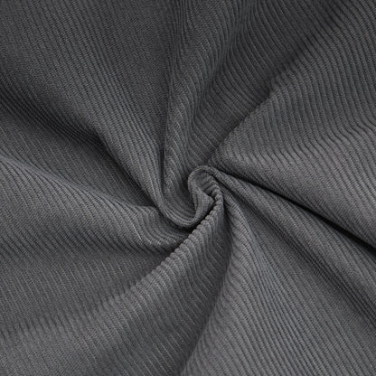 Modern minimalist L-shaped corduroy high back sofa image 6