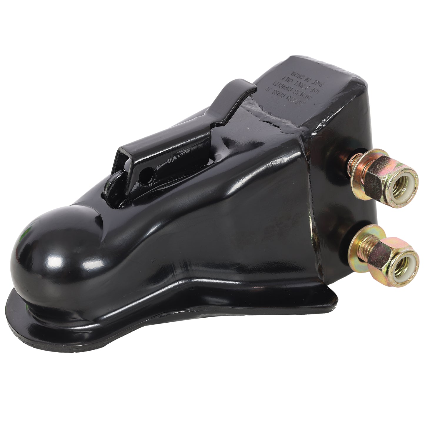 Adjustable Trailer Coupler, 360° Sleeve-Lock 2 Inch Towing Hitch, 8000 lbs Heavy Duty Steel Coupler, Black Finish for Boat, RV, Utility Trailer and Trucks image 4