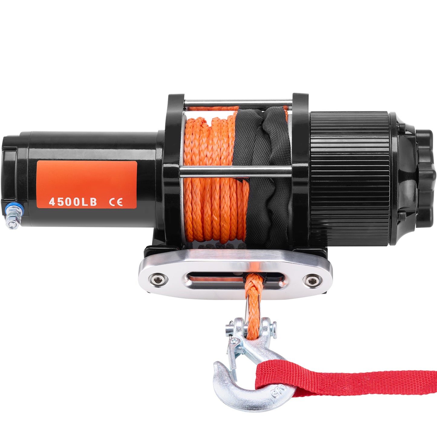 Electric Winch ATV UTV 4500 lb Synthetic Rope Waterproof Remote Control image 10