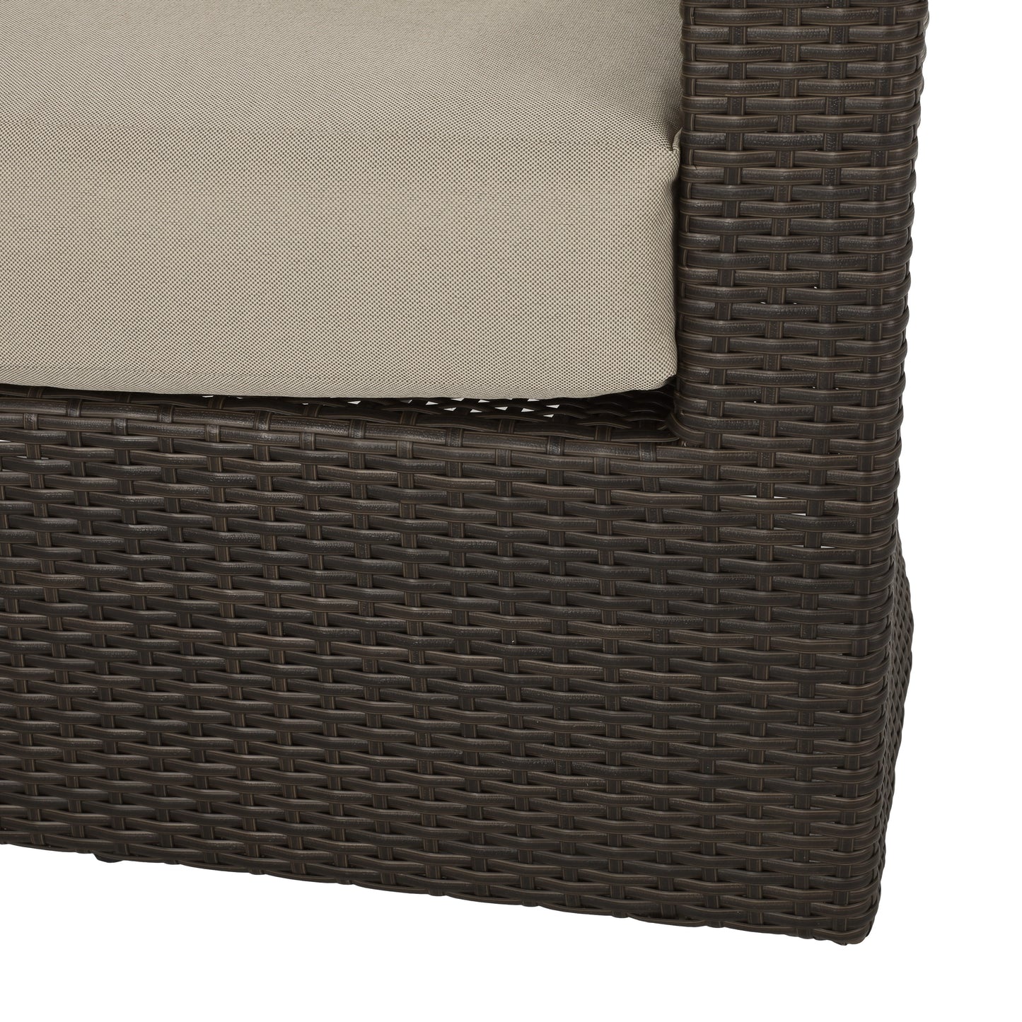 Outdoor Aluminum Frame Wicker Swivel Chair (old sku N757P186009B) image 9