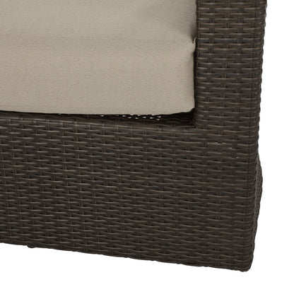 Outdoor Aluminum Frame Wicker Swivel Chair (old sku N757P186009B) image 9