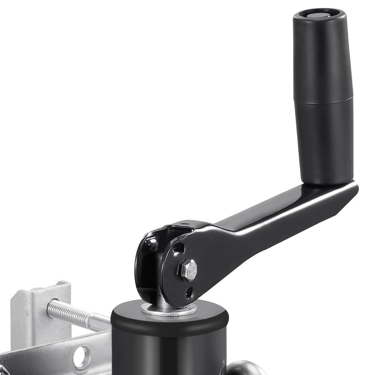 Trailer Jack Bolt-on Trailer Tongue Jack 2000 lbs Dynamic Load 10" Travel image 7