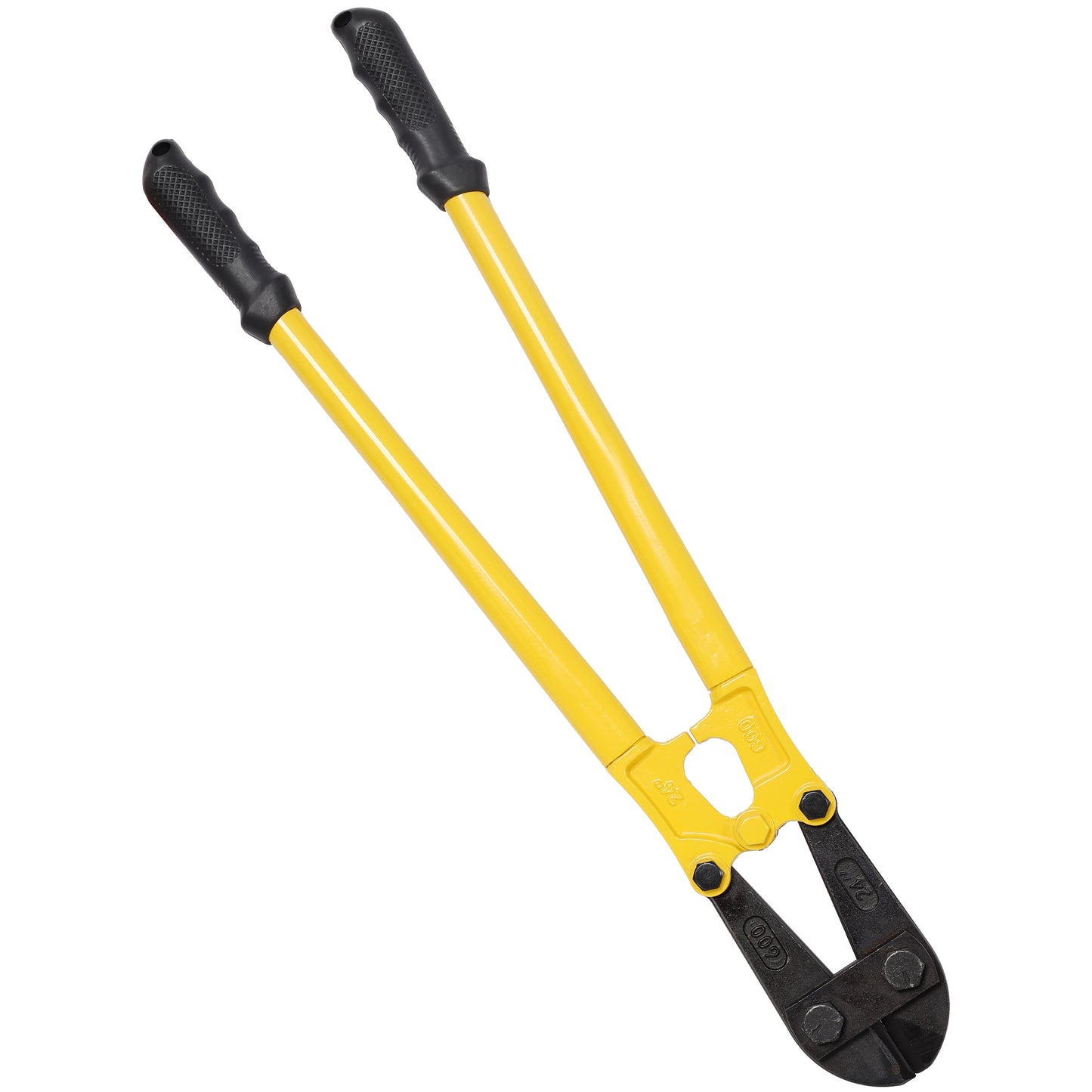 24" Heavy-Duty Medium Bolt Cutter for Fence, Steel Wire, Chain, Screws, Rivets & Medium Padlocks, Ergonomic Soft Rubber Grip Handle image 3