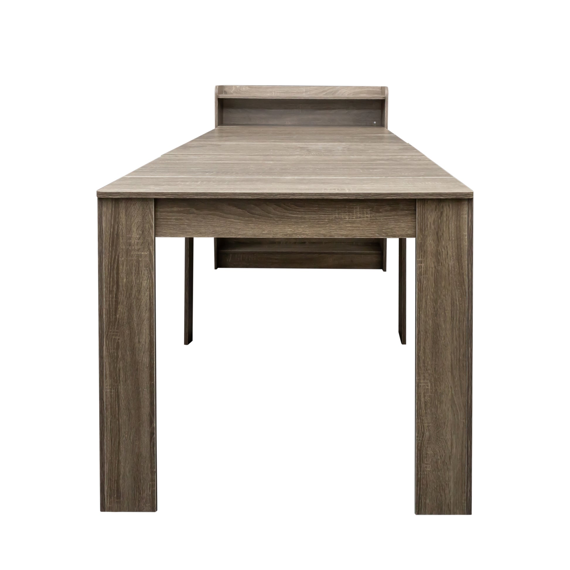Modern Extendable Dining Table with Storage image 10