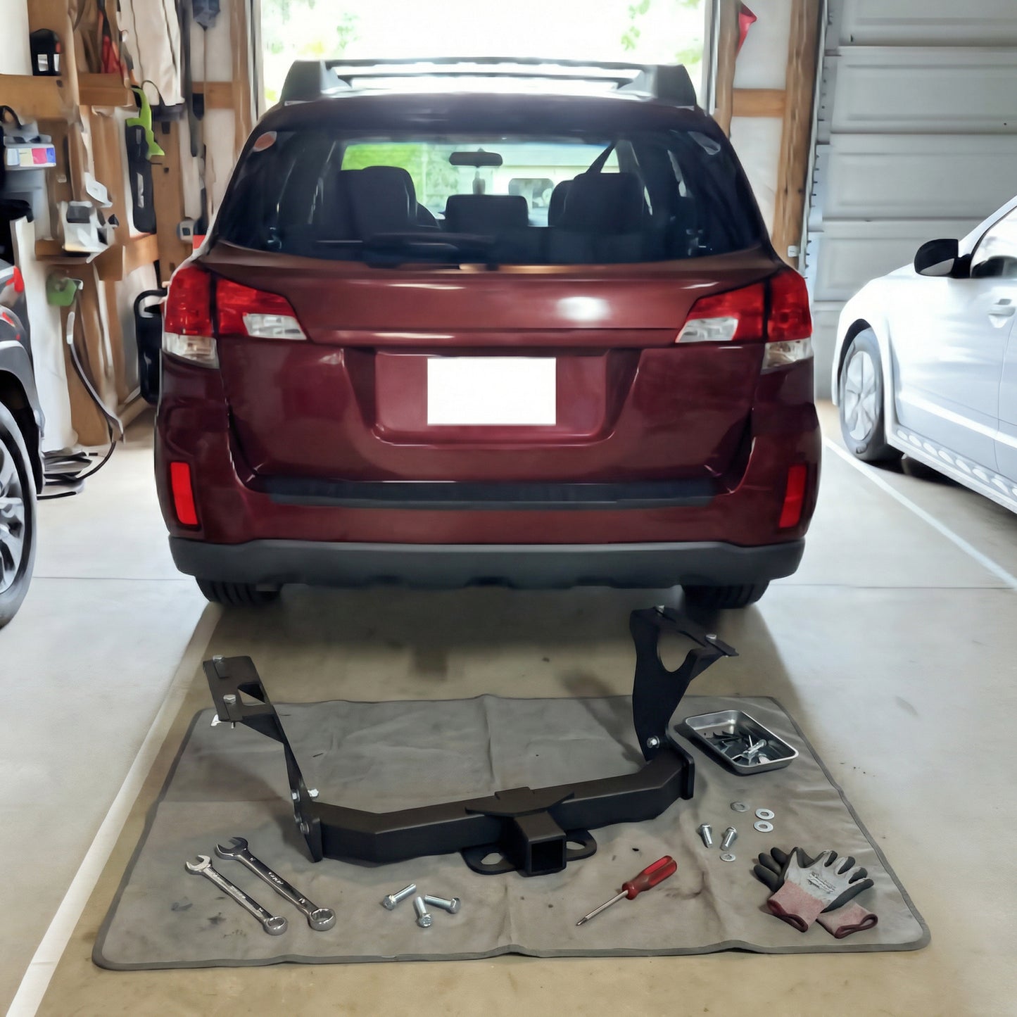Class 3 Trailer Hitch Compatible with 2010-2019 / Subaru Outback Wagon (Except Sport) image 12