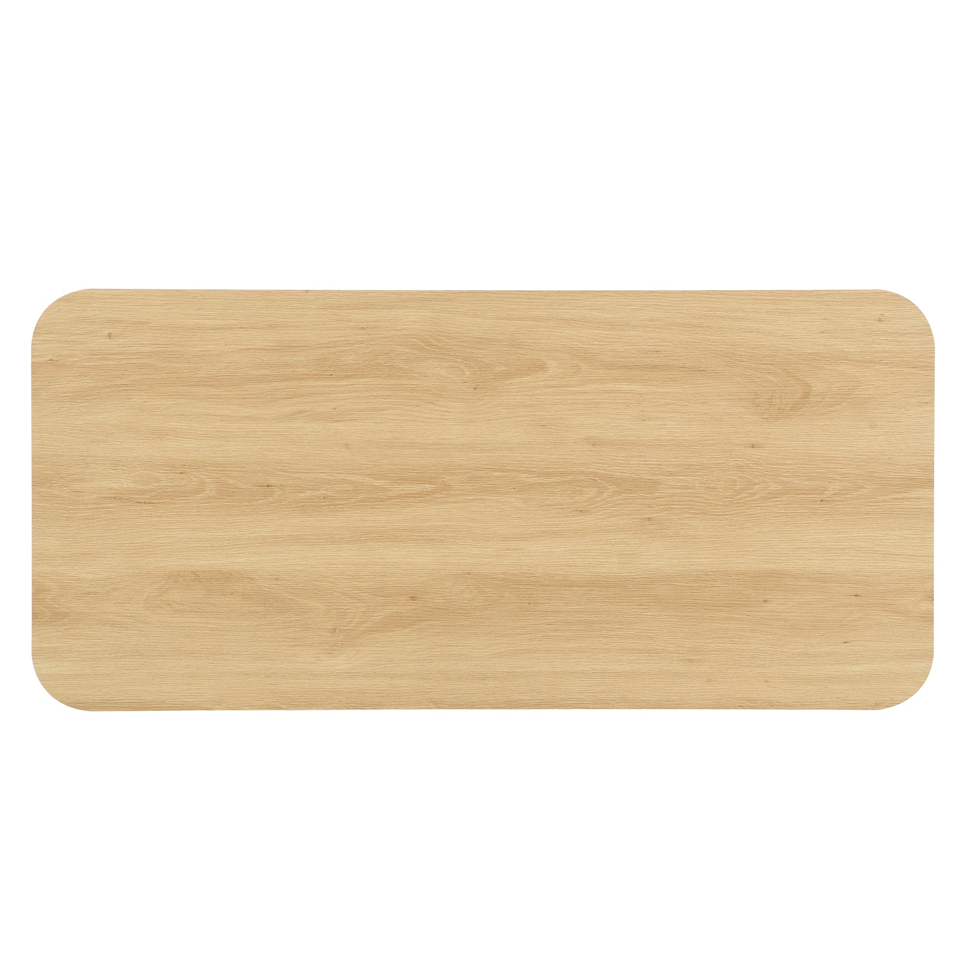 Modern Mid-Century Coffee Table with Storage: Natural Wood Finish, 4 Open Shelves & 2 Doors, For Living Room, Entertainment Center, Home Theater image 11