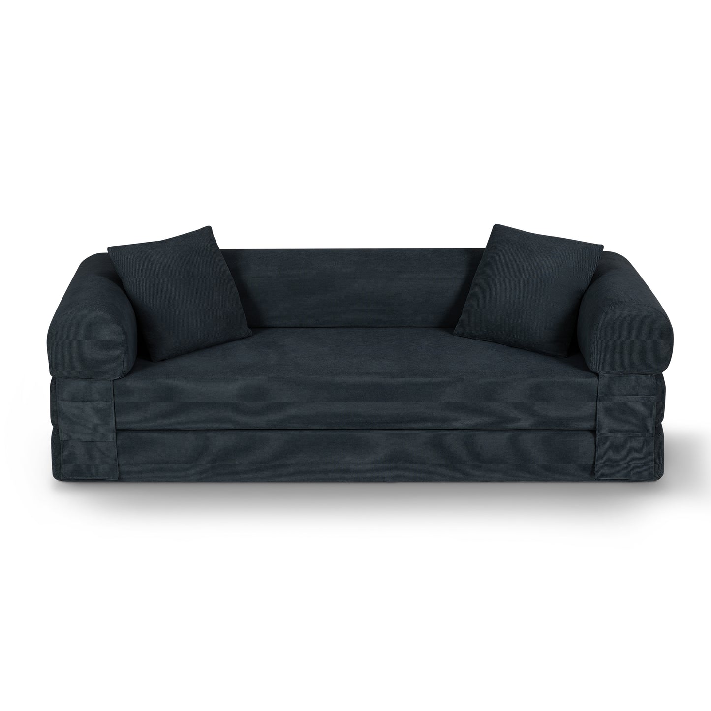 Convertible Sofa Bed Couch,80 Inch Boneless Couches for Living Room,Folding Sleeper Sofa Bed Queen with Storage,Corduroy Flod Out Couch Compressed Couch in a Box image 1
