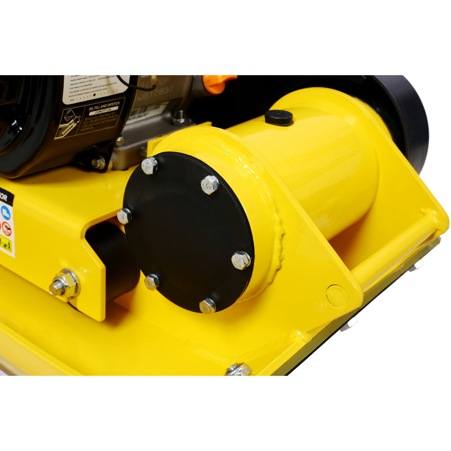 7.0HP 5500VPM MAX Gas Vibration Compaction Force 20 x 14 inch Plate Compactor w/Built-in Wheel,EPA compliant image 12