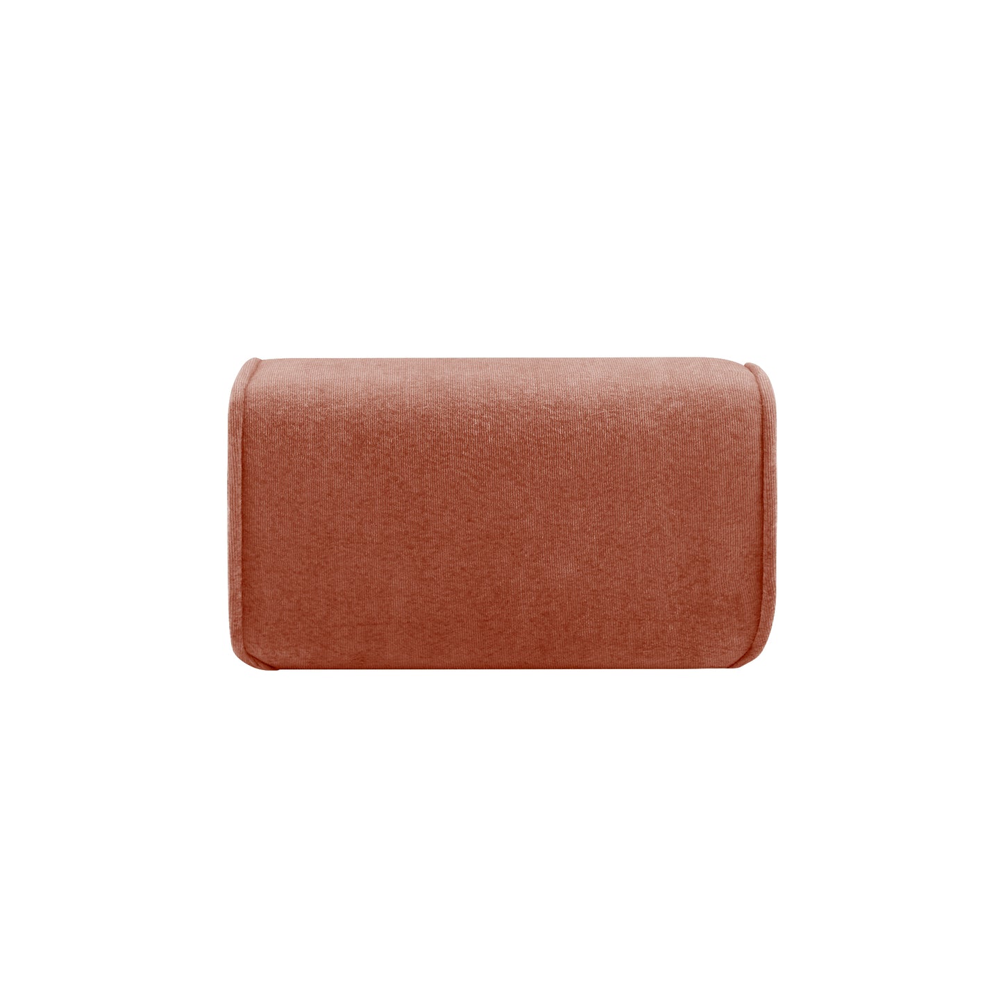 Harrison Ottoman Velvet-Red image 6