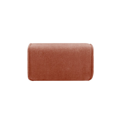 Harrison Ottoman Velvet-Red image 6