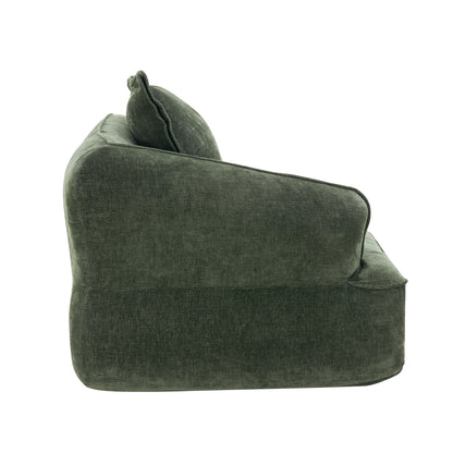 122" Modern L-Shaped Sectional Sofa with High-Density Fully Compressed Sponge and Chaise Lounge, 2-Piece Set, Fully Assembled Right Hand Facing, Deep Seating, Perfect for Living Room, Lounge image 7