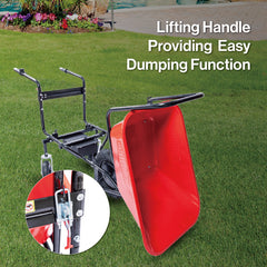 wheelbarrow electric Professional specs - this wheelbarrow uses an electric 24v 500w  Brushless motor system, powered by (2)12v 12ah motorized wheelbarrow electric garden cart 78L  garden cart