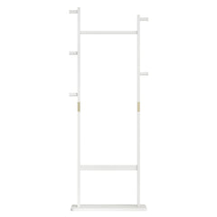 Solid Wood Coat Rack - Easy Assemble Hanger for Home Use
