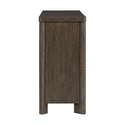Dark Oak 8-Drawer Dresser image 4