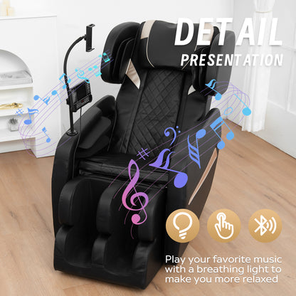 Massage Chair Recliner with Zero Gravity with Full Body Air Pressure image 5