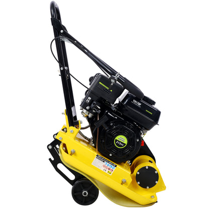 7.0HP 5500VPM MAX Gas Vibration Compaction Force 20 x 14 inch Plate Compactor w/Built-in Wheel,EPA compliant image 8
