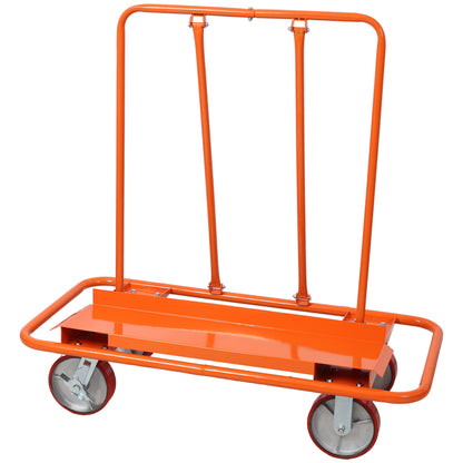 Heavy Duty Drywall Sheet Cart & Panel Dolly 3300lbs load capacity, panel service cart, 8" Polyurethane Wheel on Steel Hub image 11