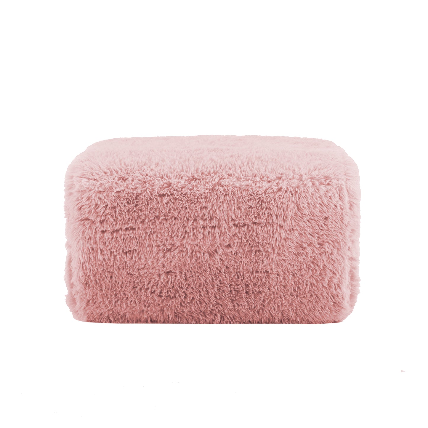 Aviana Ottoman Plush Fabric -Pink image 1
