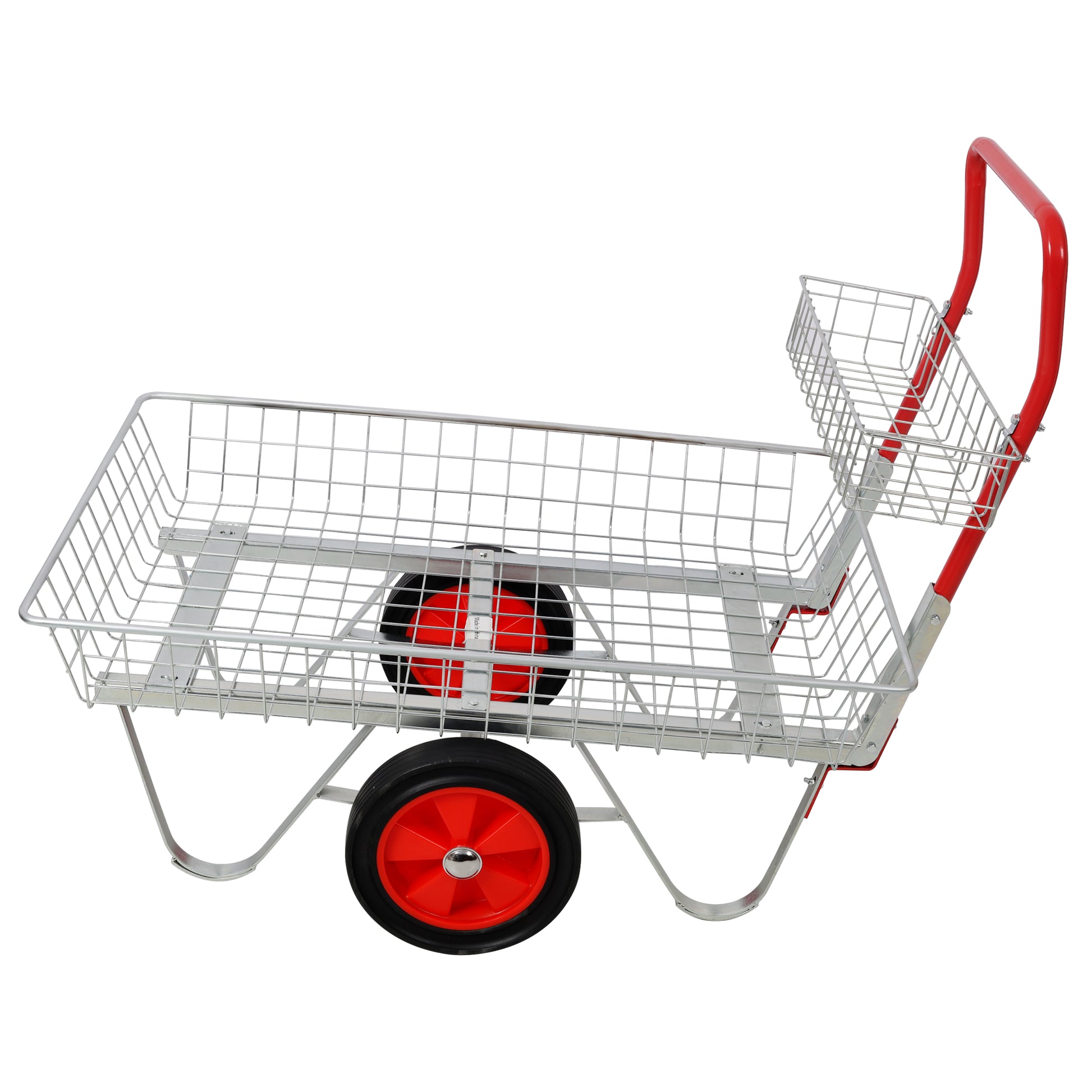 Garden Centre Trolley Heavy Duty Garden Utility Cart with Wheels, Rolling Storage Trolley for Outdoor Patio Yard Lawn and Gardening Tools image 2