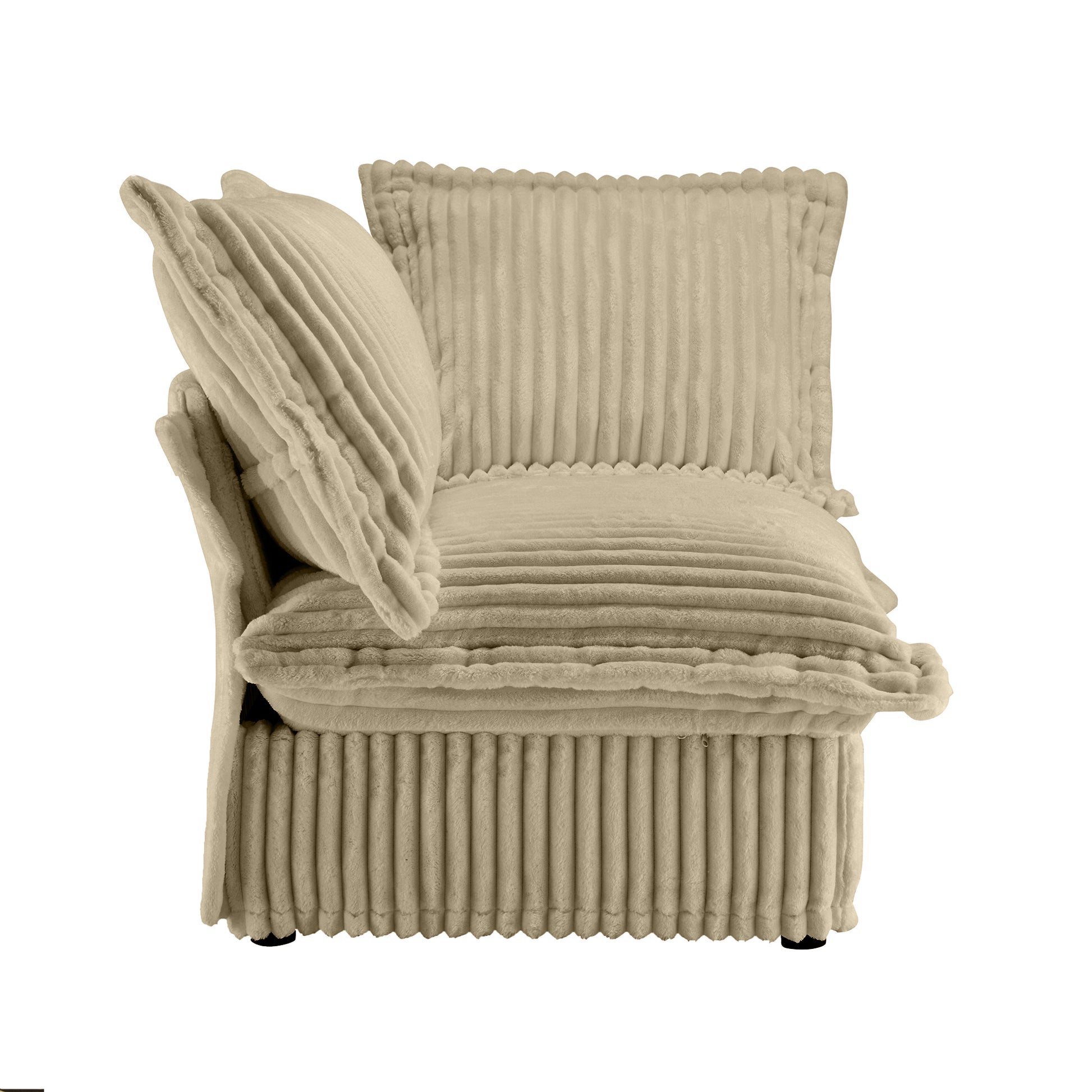 Koala Sofa LSF W/1 Pillow -Camel image 2