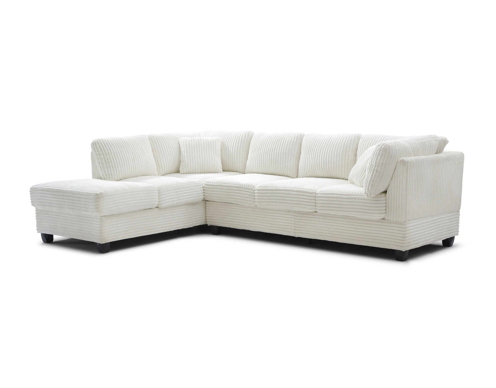 Perth G00239B-SC Sectional(Ottoman Not Include), White image 3