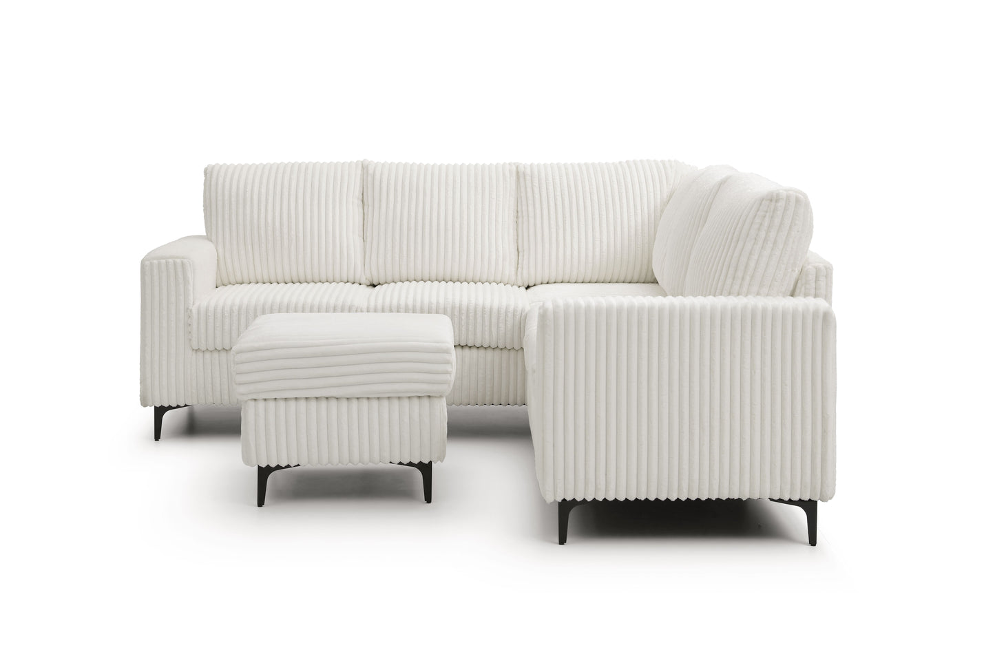 Houston G00327B-SC Sectional(Ottoman Not Include), White image 2