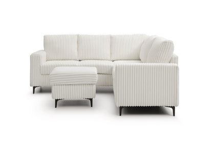 Houston G00327B-SC Sectional(Ottoman Not Include), White image 2
