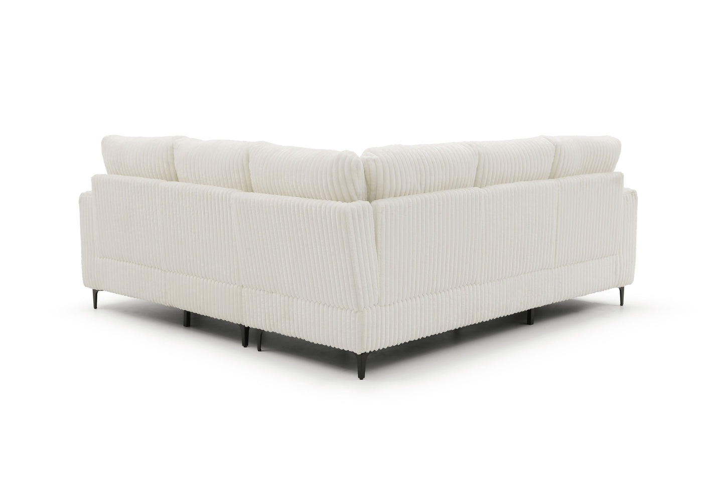 Houston G00327B-SC Sectional(Ottoman Not Include), White image 5