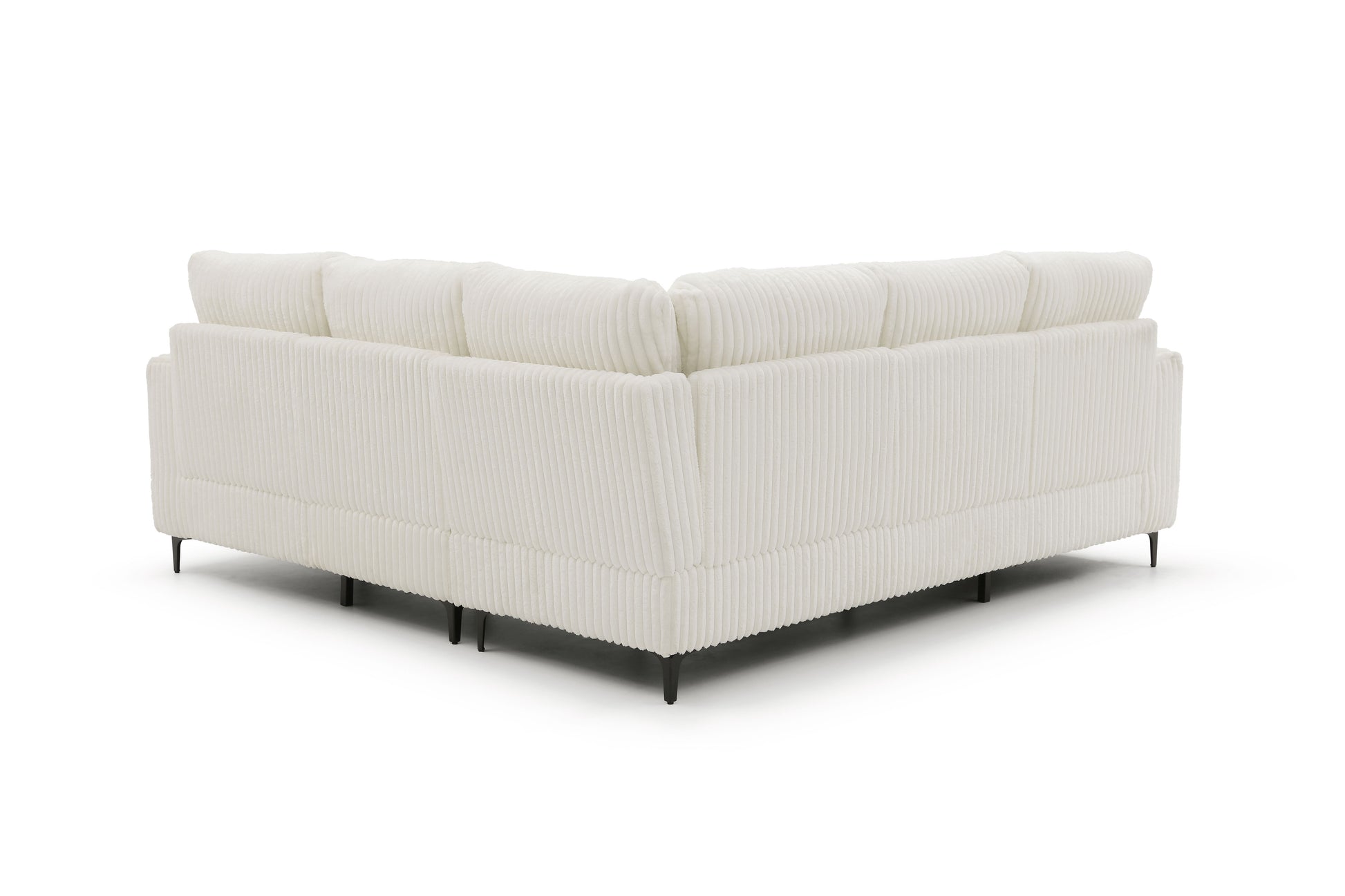 Houston G00327B-SC Sectional(Ottoman Not Include), White image 5