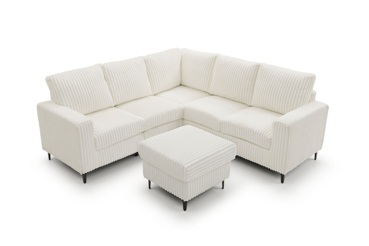 Houston G00327B-SC Sectional(Ottoman Not Include), White image 7