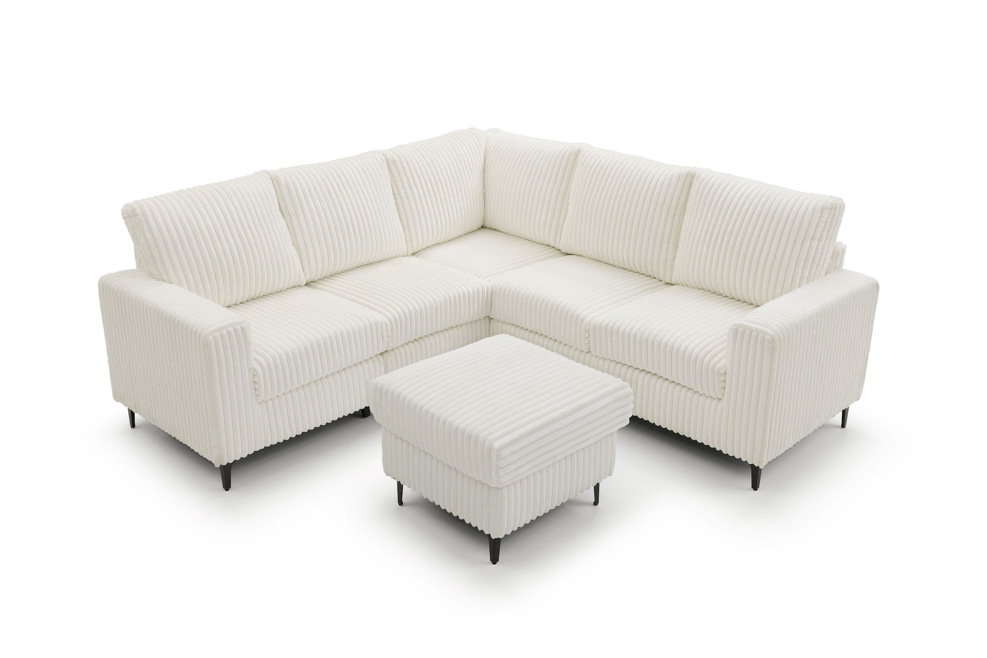 Houston G00327B-SC Sectional(Ottoman Not Include), White image 7