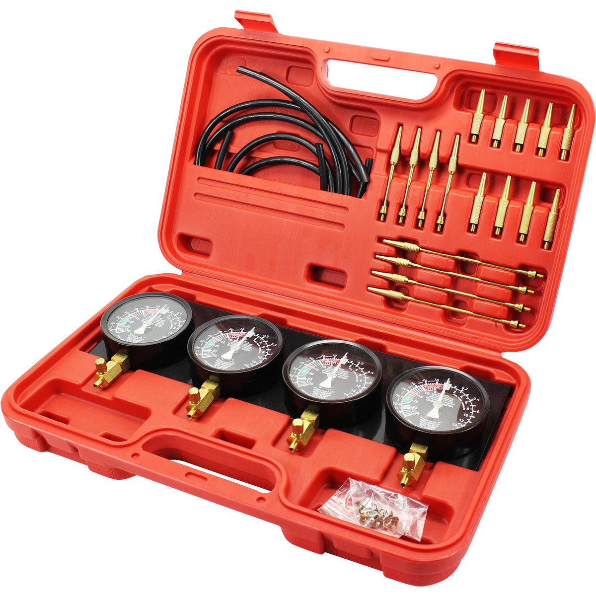 VEVOR Fuel Vacuum Carburetor Synchronizer Tool Kit, 4-Gauge  4-Gauge Synchronizer / 4 Carburetors