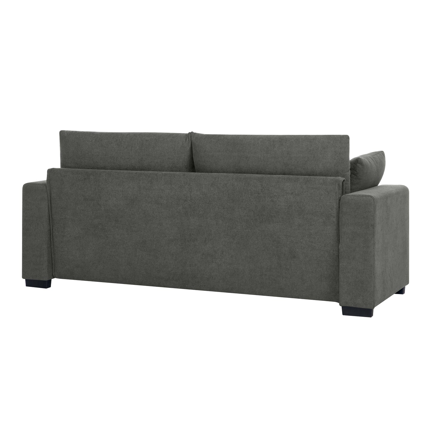 Upholstered Sofa with Toss Pillows image 2