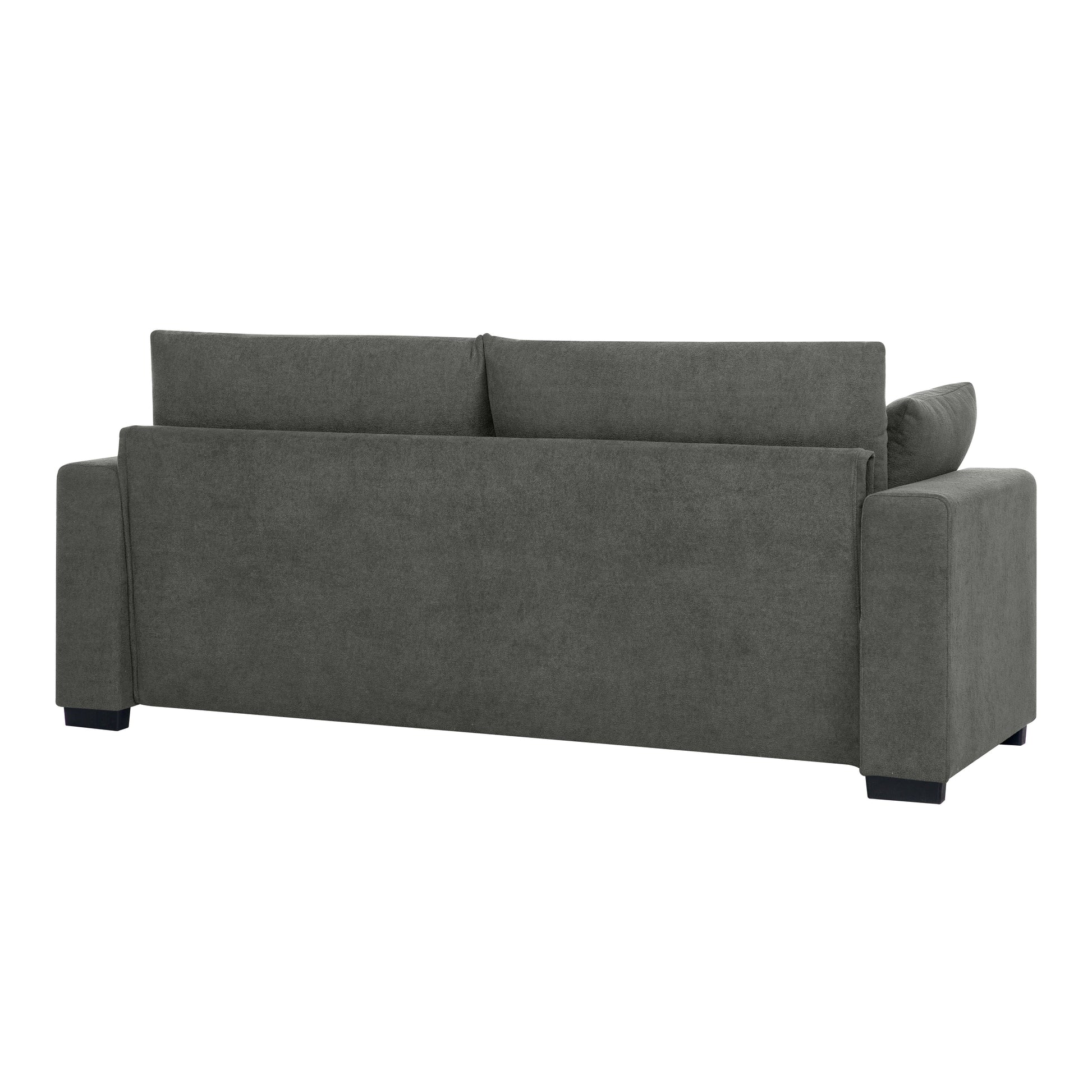 Upholstered Sofa with Toss Pillows image 2