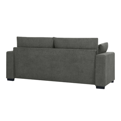 Upholstered Sofa with Toss Pillows image 2