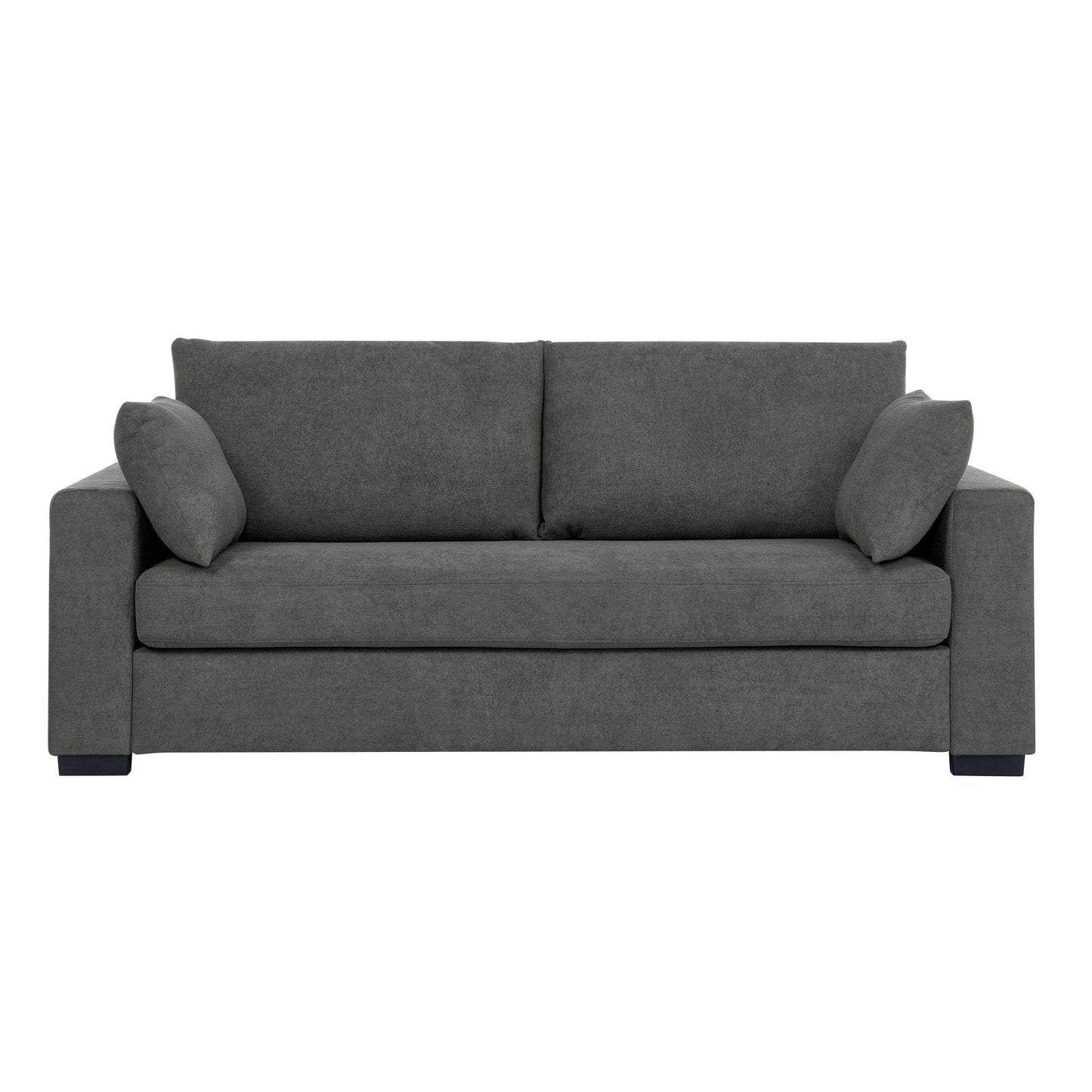 Upholstered Sofa with Toss Pillows image 3