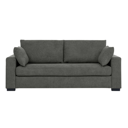 Upholstered Sofa with Toss Pillows image 3