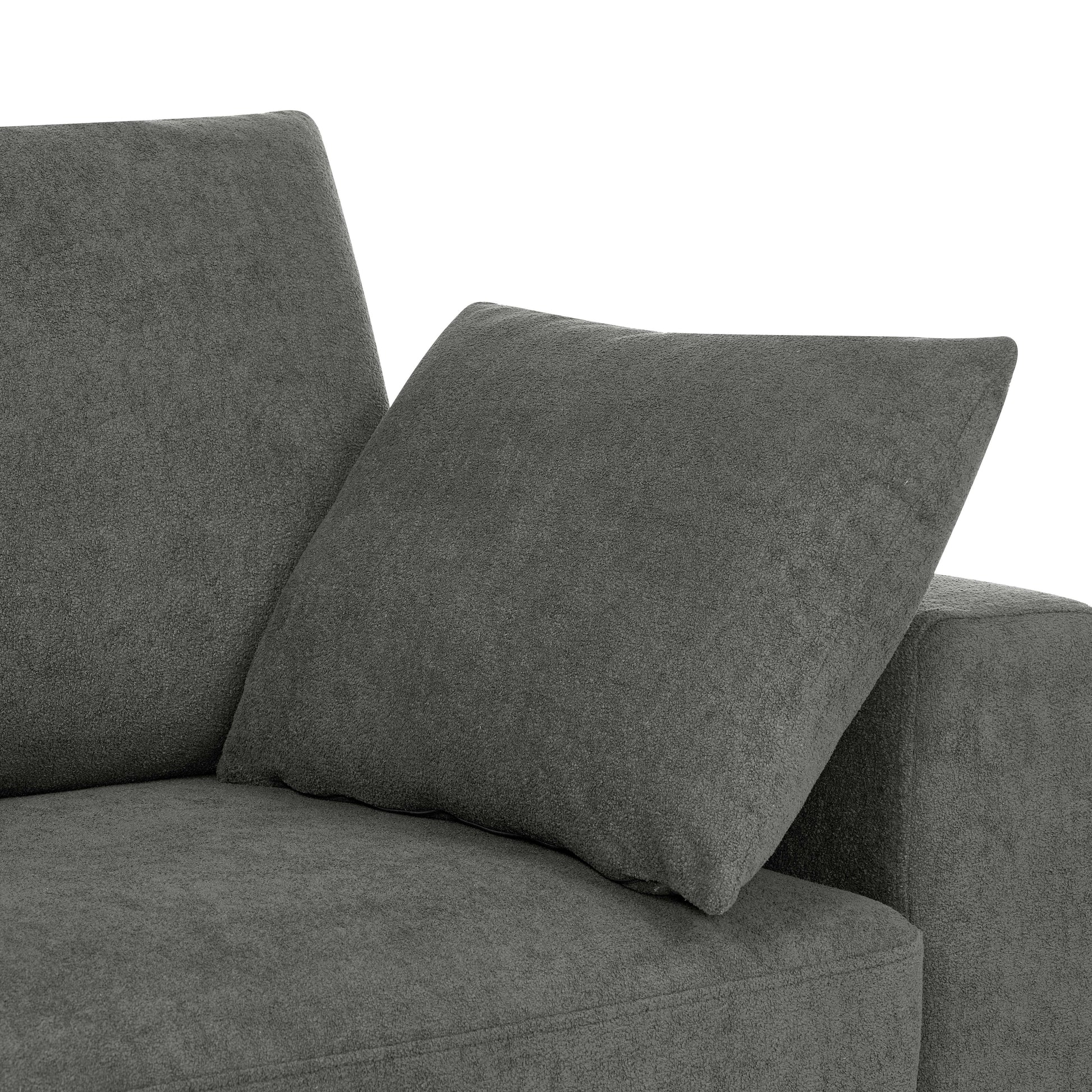Upholstered Sofa with Toss Pillows image 7