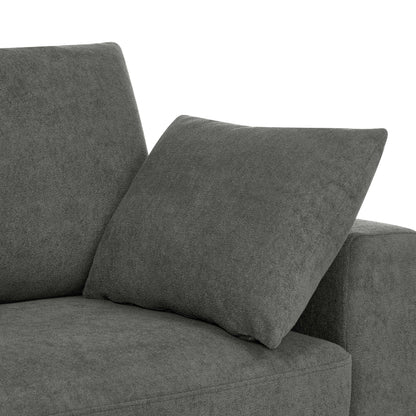 Upholstered Sofa with Toss Pillows image 7