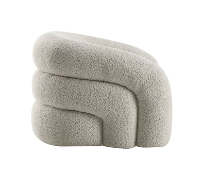 Irma Gray Boucle Chair W/Swivel image 6